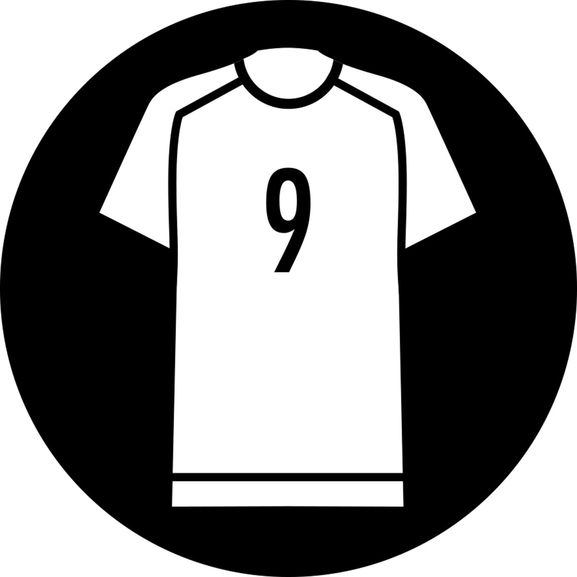 82974 Football Striker Jersey 288
