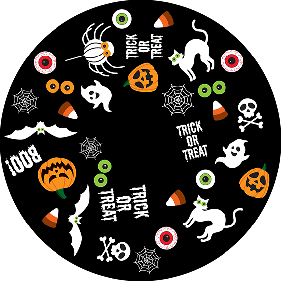 86799 Halloween Party Time Rot K Bkgd 288