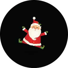 86820 Jumping Santa