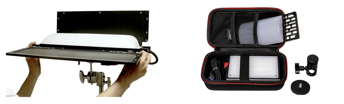 Rosco DMG MINI and DMG DASH fixtures.