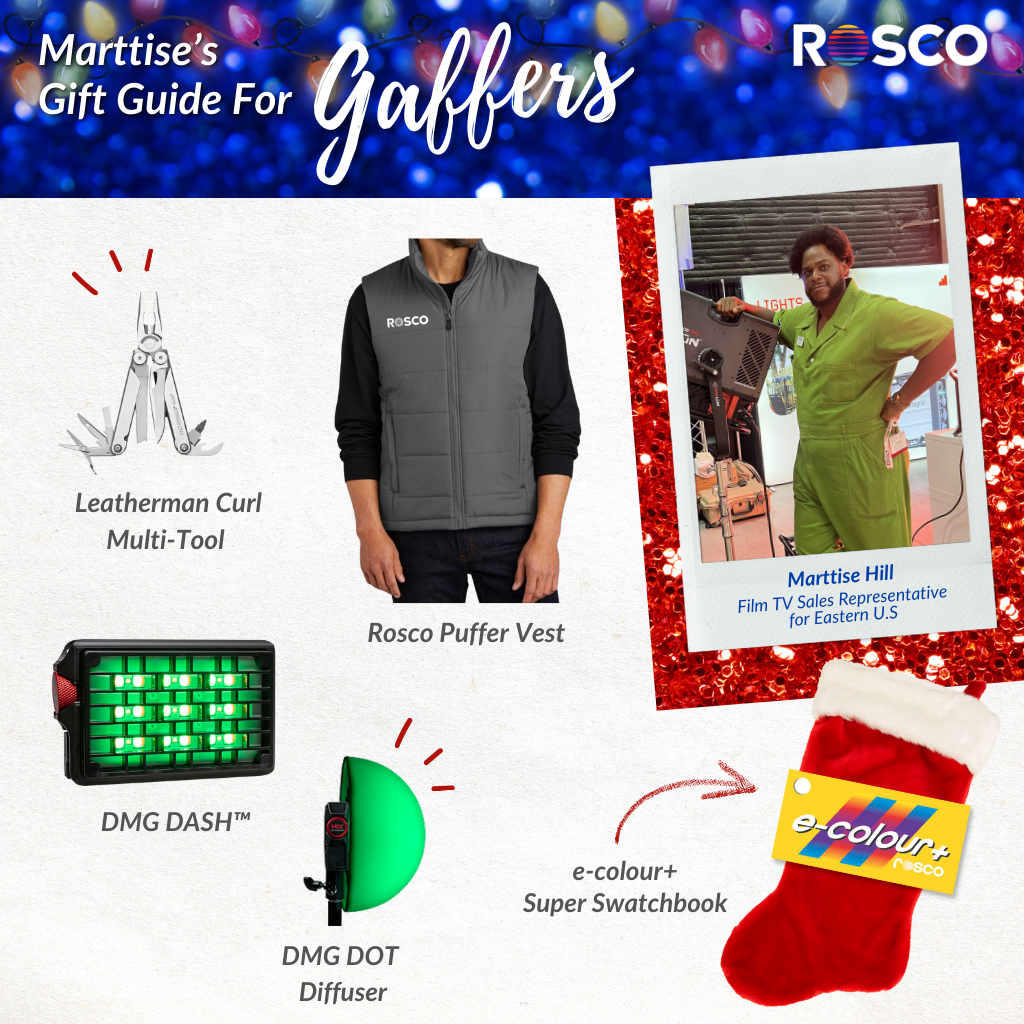 Marttise Hill’s Rosco gift guide for gaffers.