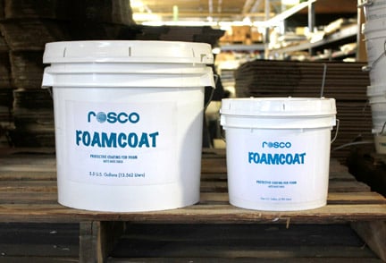 FoamCoat in single and 3.5 gallon buckets