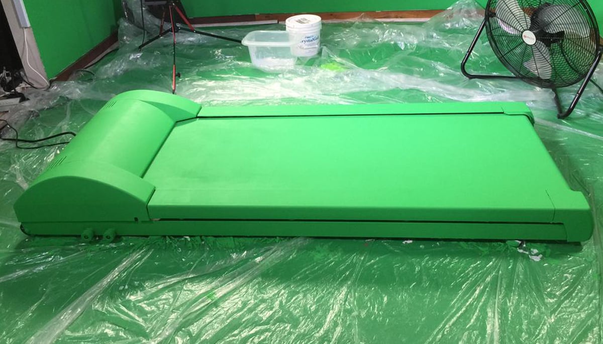 green screen treadmill