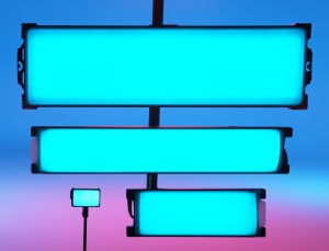 Rosco DMG Lighting soft light fixtures.