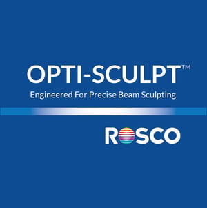 Rosco OPTI-SCULPT beam shaping lenses.