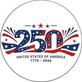 New gobo USA 250 red white blue 288
