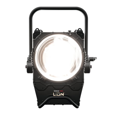 Rosco's DMG LION 13" LED Fresnel.