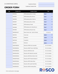 Rosco DP A Christmas Carol form thumbnail