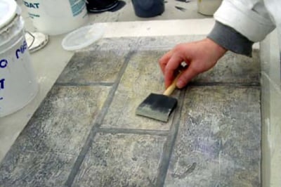 Rosco palette texture