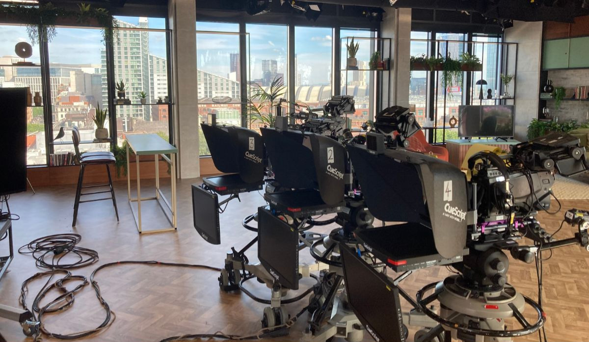 RoscoShades Control Windowlight Inside The New BBC Morning Live Studio