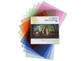 The Rosco Color Correction Filter Kit - a collection of 15 popular Rosco color correction gels.